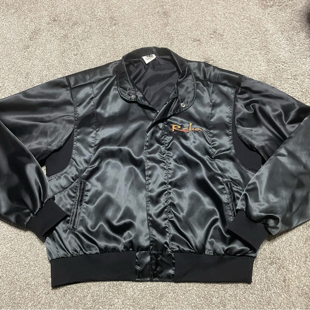 Vintage Reba McEntire On Tour Bomber Jacket Size XXL